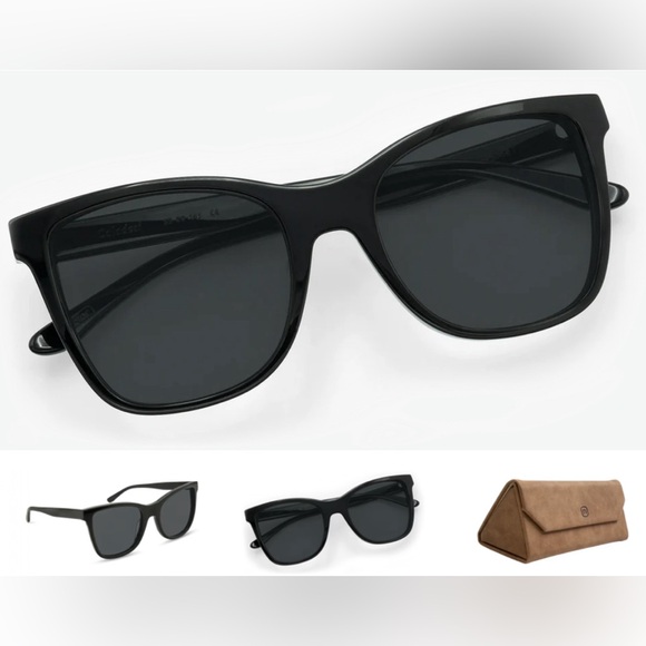 nectar Accessories - New in box Nectar sunglasses Caladesi black frame smoke lens